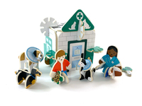 PlayPressPlayPress - Story Playset - Mini VetsK0001