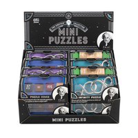 Professor PuzzleProfessor Puzzle - Zeka Oyunları - Mini Metal Bulmacalar DisplayEIN5227