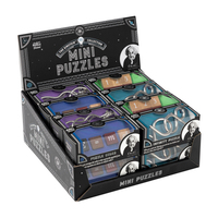 Professor PuzzleProfessor Puzzle - Zeka Oyunları - Mini Metal Bulmacalar DisplayEIN5227