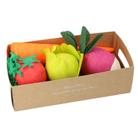 Meri Meri - Vegetable Surprise Balls - Sebze Sürpriz Toplar - 4'lü Süprizli Konfetiler ve Toplar
