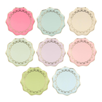 Meri Meri - Ladurée Paris Side Plates - Ladurée Paris Tabaklar (M) (8'li) Tabaklar