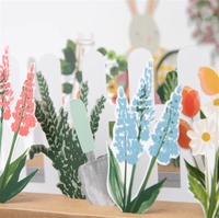 Meri Meri - Bunny Paper Play Garden - Tavşan Oyun Bahçesi Tavşan