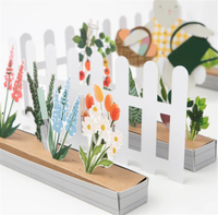 Meri Meri - Bunny Paper Play Garden - Tavşan Oyun Bahçesi Tavşan