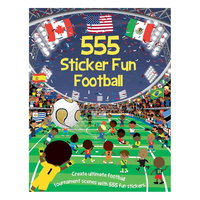 555 Sticker Fun - Football