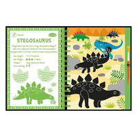 Scratch, Paint and Colour Dinosaurs