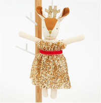 Meri Meri - Mrs Reindeer Tree Decorations - Bayan Ren Geyiği Ağaç Süsü Yeni Yıl