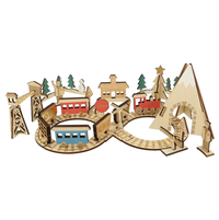 Meri Meri - Railway Train Advent Calendar - Tren Advent Calendar Yeni Yıl