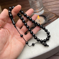 9 mm Erzurum Oltu Taşı Tesbih