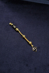 Gold Ayyıldız Tasarım Gümüş Püskül