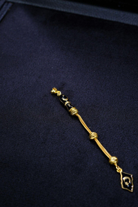 Gold Ayyıldız Tasarım Gümüş Püskül