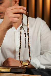 Kap-lan Gözü Namaz  Tesbih 99 Luk