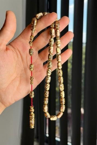 Leopard Color Yeni Galalith (Galanit) Tesbih Usta İşçiliği