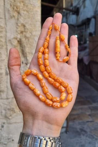 Mandarin Yeni Galalith (Galanit) Tesbih Usta İşçiliği