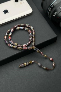 Multi Color Yeni Galalith (Galanit) Tesbih Usta İşçiliği
