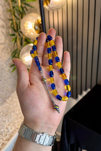 Premium Taraftar Serisi Fenerbahçe Gümüş Püskül Tesbih