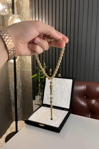 Swarovski Tasarım Koleysiyonluk Tesbih Gümüş