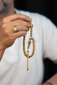 Swarovski Tasarım Koleysiyonluk Tesbih Gümüş