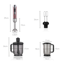 KORKMAZ MİA MEGA ROSAGOLD BLENDER SET A447-09