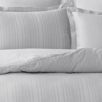 PUFFY ÇİFT KİŞİLİK MELVİN BAMBU SATEN NEVRESİM SET GRİ