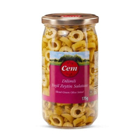 Cem Yeşil Zeytin Salatası Dilimli 175 gr