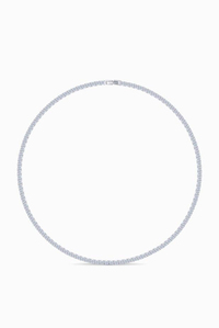 Zirkon Taşlı Silver Kolye