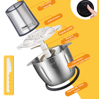 Instantchopper 1000 PRO – 2.3 L Cam ve Çelik Hazneli Et Kıyma & Sebze Rondo Doğrayıcı + Ekstra 1.2 L Hazne