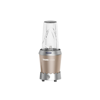 NUTRISHAKE 3 in 1 Paslanmaz Çelik Bıçaklı Kişisel Smoothie Blender ve Kahve Baharat Öğütücü 1000W GOLD