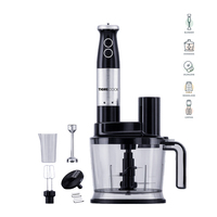 TIGRECOOK Mutfak Robotu – El Blenderı, Doğrayıcı, Rende ve Çırpıcı Seti 1800W