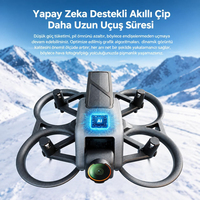 Blic A40 Mini Drone Çift Bataryalı Wi-Fi Kameralı 150m Menzilli Tek Tuşla Kalkış İniş 360° Takla