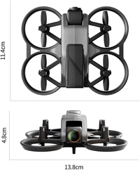 Blic A40 Mini Drone Çift Bataryalı Wi-Fi Kameralı 150m Menzilli Tek Tuşla Kalkış İniş 360° Takla
