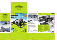 Blic A40 Mini Drone Çift Bataryalı Wi-Fi Kameralı 150m Menzilli Tek Tuşla Kalkış İniş 360° Takla