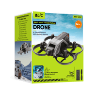 Blic A40 Mini Drone Çift Bataryalı Wi-Fi Kameralı 150m Menzilli Tek Tuşla Kalkış İniş 360° Takla