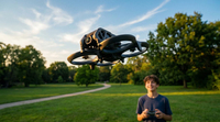 Blic A40 Mini Drone Çift Bataryalı Wi-Fi Kameralı 150m Menzilli Tek Tuşla Kalkış İniş 360° Takla