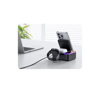 Yesido DS38 8in1 RGB Kablosuz Şarj İstasyonu