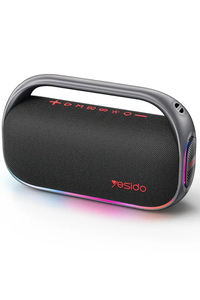 Yesido YSW31 2 Adet 40W Dahili BT 5.0 RGB Kablosuz Hoparlör - Siyah