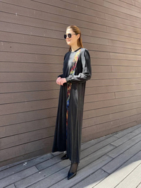 Almarwah Black 303807 Siyah Elbise