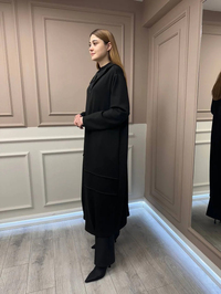 Almarwah Black 50932 Siyah Fermuarlı Kap