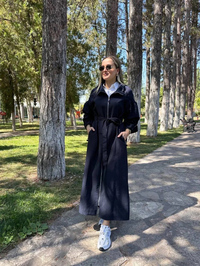 Ceremony 6840 Lacivert Dantel Detaylı Kap