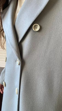 Cloche CL2965 Gri Erkek Yaka Düğmeli Kaban
