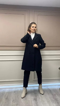 Cloche CL2983 Siyah Blazer Ceket Pantolon Takım