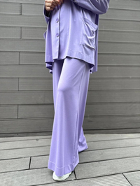 Cloche Cl2996 Lila Önü Cep Detaylı Pantolon