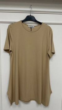 Cloche CL3004 Camel Yarım Kol Bluz