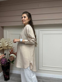 Cloche CL3034 Bej Tunik