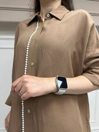 Cloche CL3034 Kahverengi Tunik