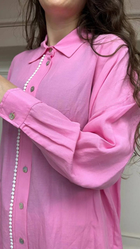 Cloche CL3034 Pembe Tunik