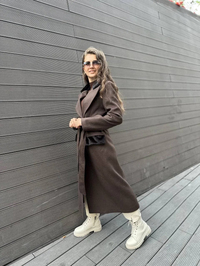 Cloche CL3233 Kahverengi Nora Kaban