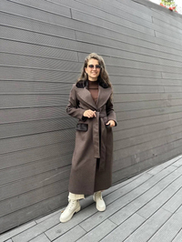 Cloche CL3233 Kahverengi Nora Kaban