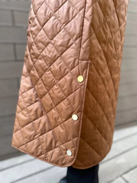 Cloche CL3276 Taba Lizya Kapitone Mont