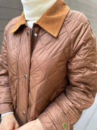 Cloche CL3276 Taba Lizya Kapitone Mont
