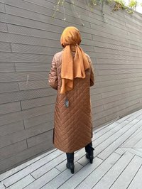 Cloche CL3276 Taba Lizya Kapitone Mont